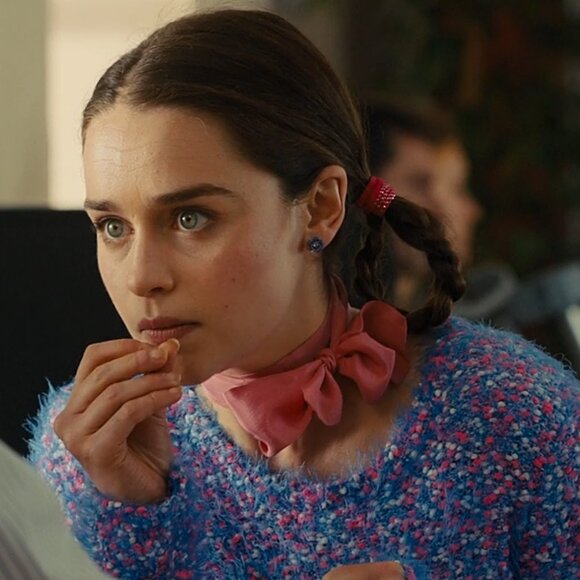 H! by Henry Holland Blue Mini Bobble Sweater ASO Louisa Clark - Picture 11 of 13